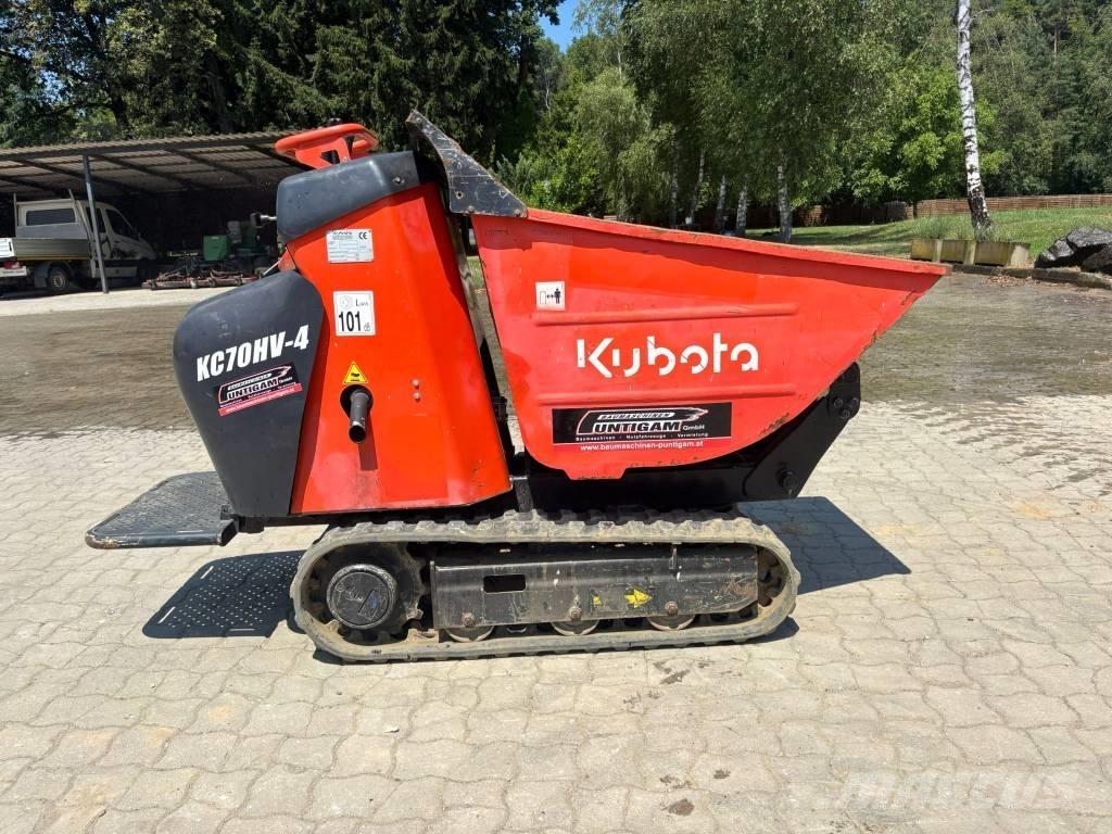 Kubota KC 70 Vyklápěcí dempry