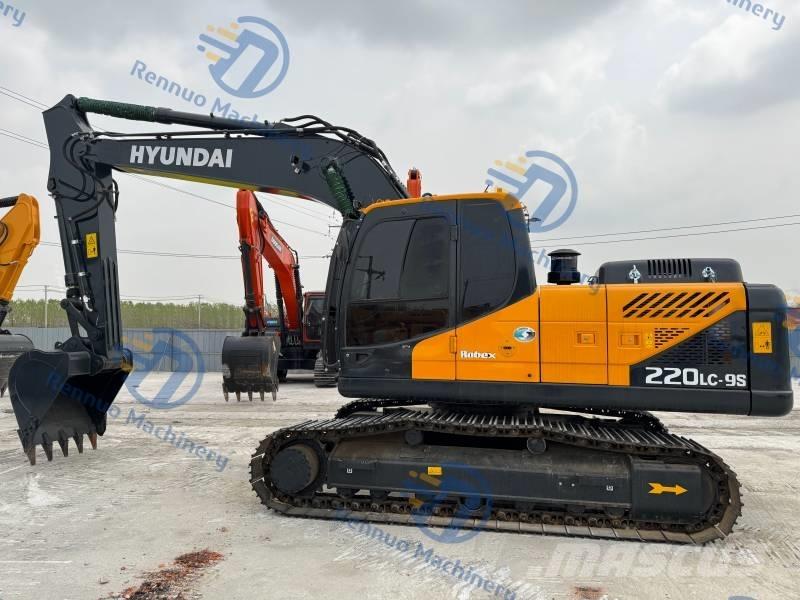 Hyundai R220LC-9S Pásová rýpadla