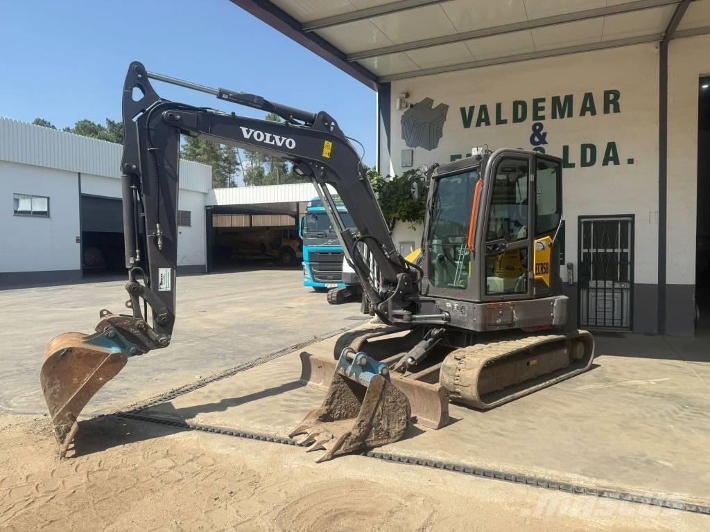 Volvo ECR 58 F Mini rýpadla < 7t