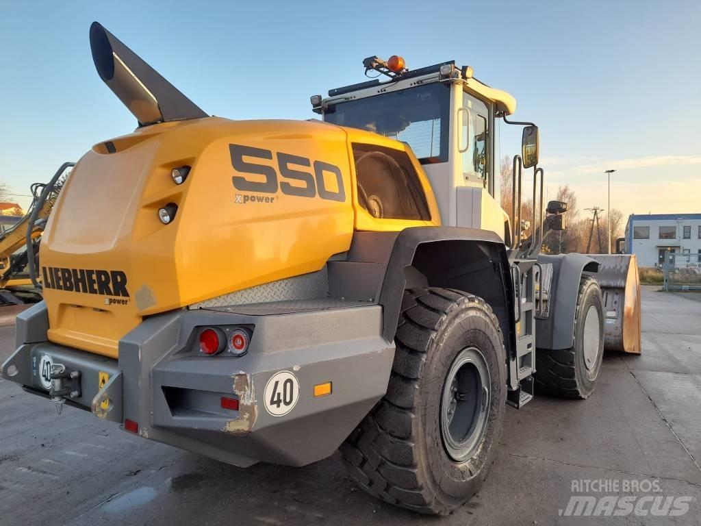 Liebherr L 550 Kolové nakladače