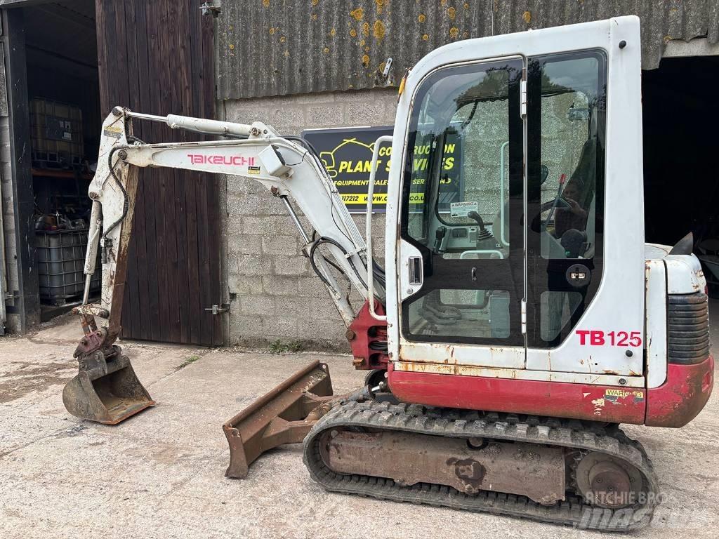 Takeuchi TB 125 Mini rýpadla < 7t