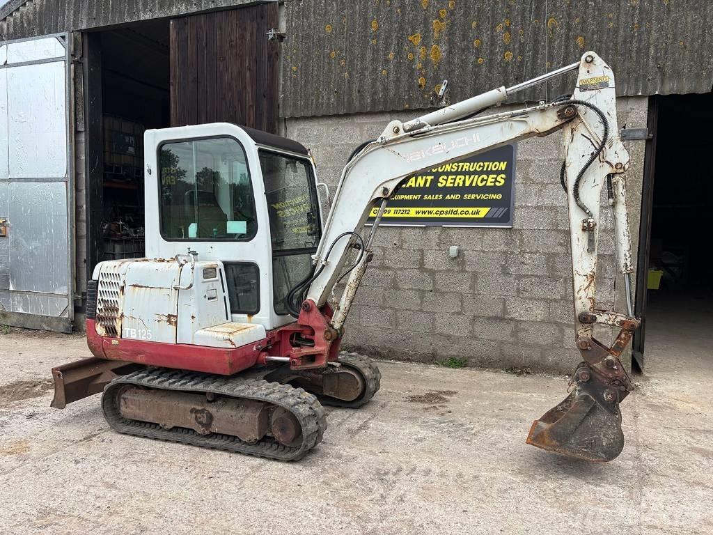 Takeuchi TB 125 Mini rýpadla < 7t