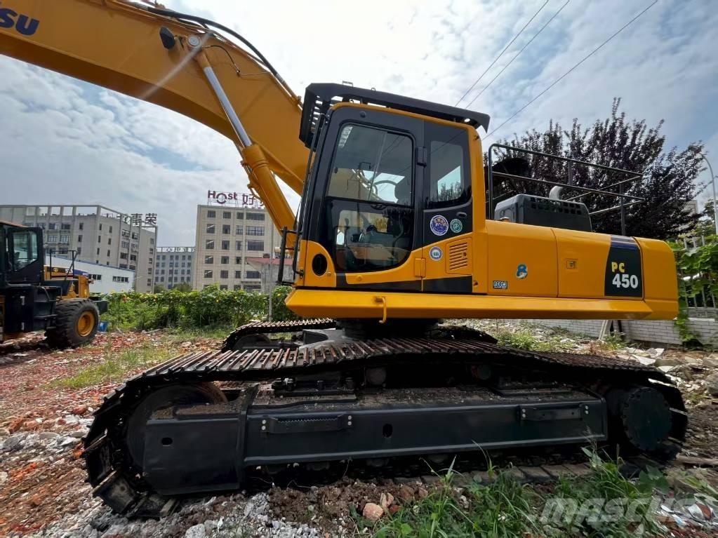 Komatsu PC 450 Pásová rýpadla