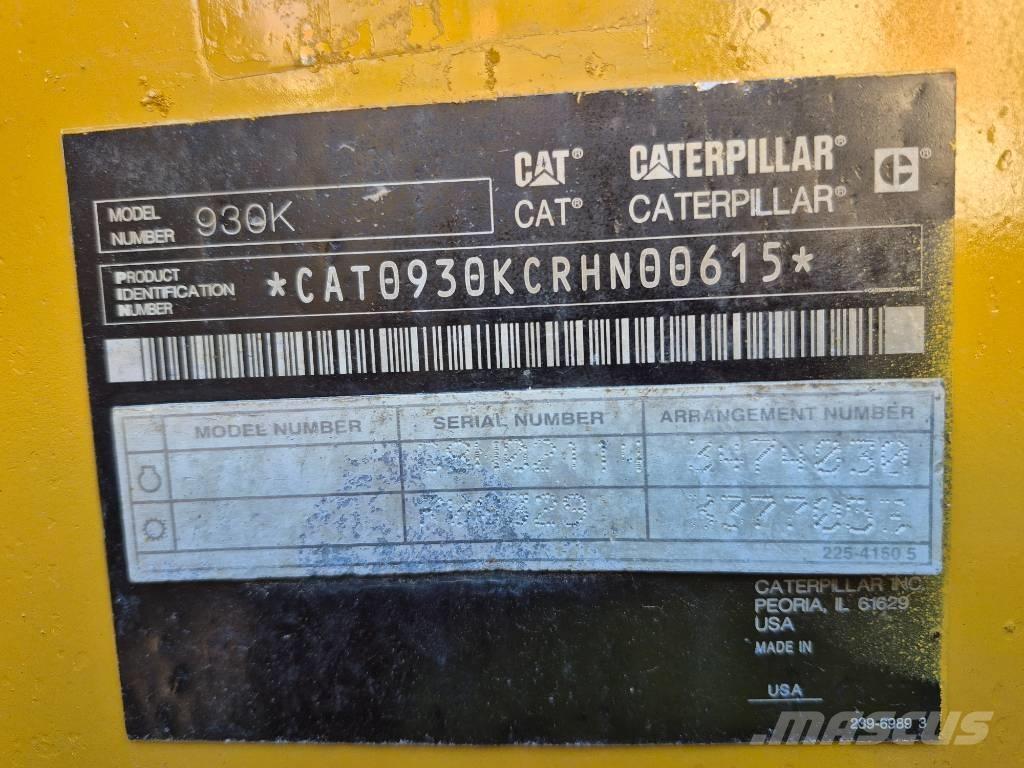 CAT 930 K Kolové nakladače