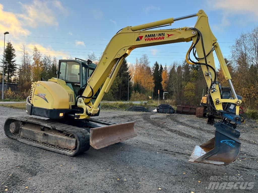 Yanmar SV 100 Midi rýpadla 7t - 12t