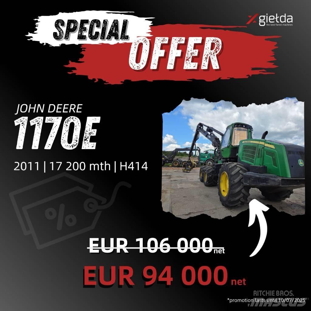 John Deere 1170 E Harvestory