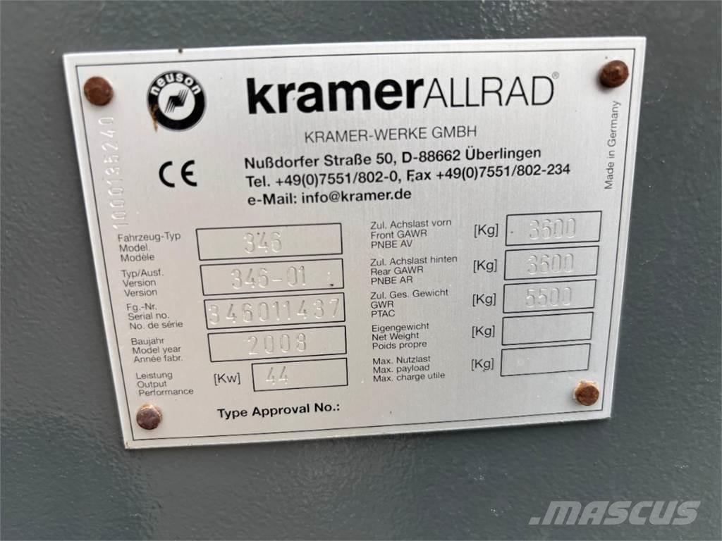 Kramer 750 Kolové nakladače