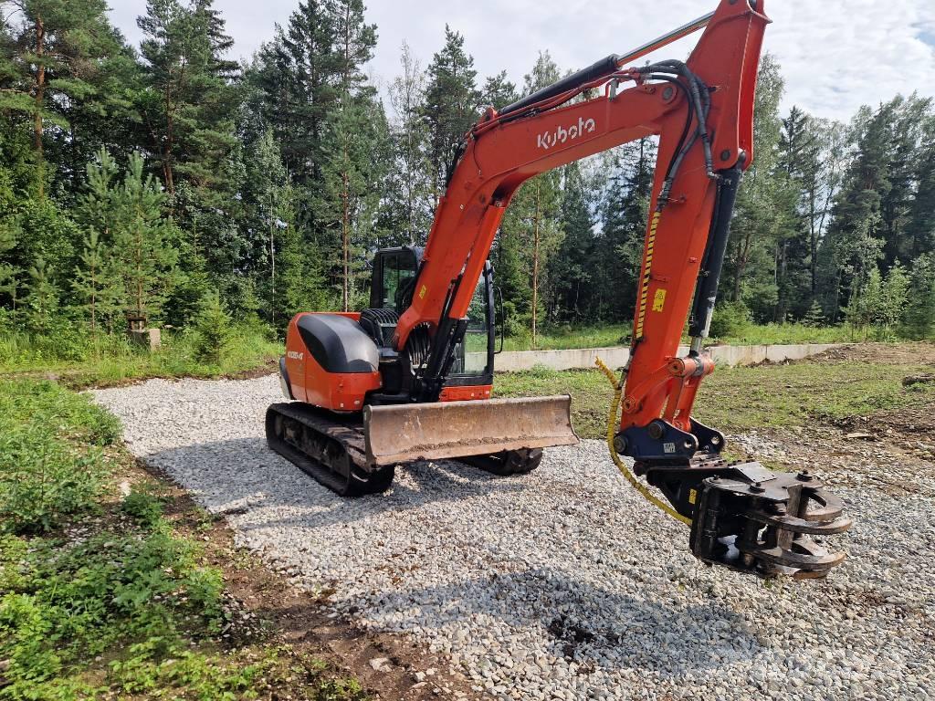Kubota KX 080-4 Midi rýpadla 7t - 12t