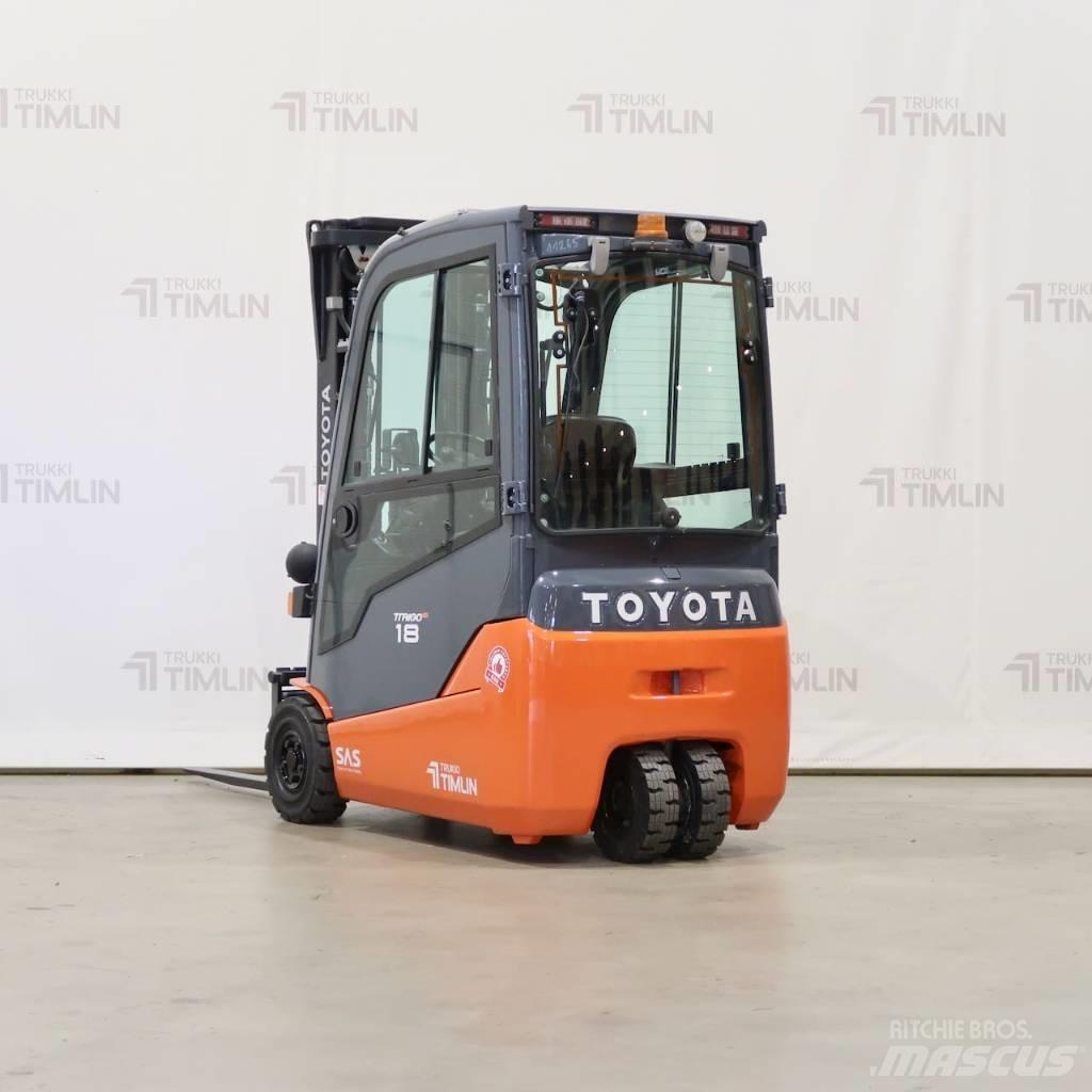 Toyota 8FBE18T Akumulátorové vozíky