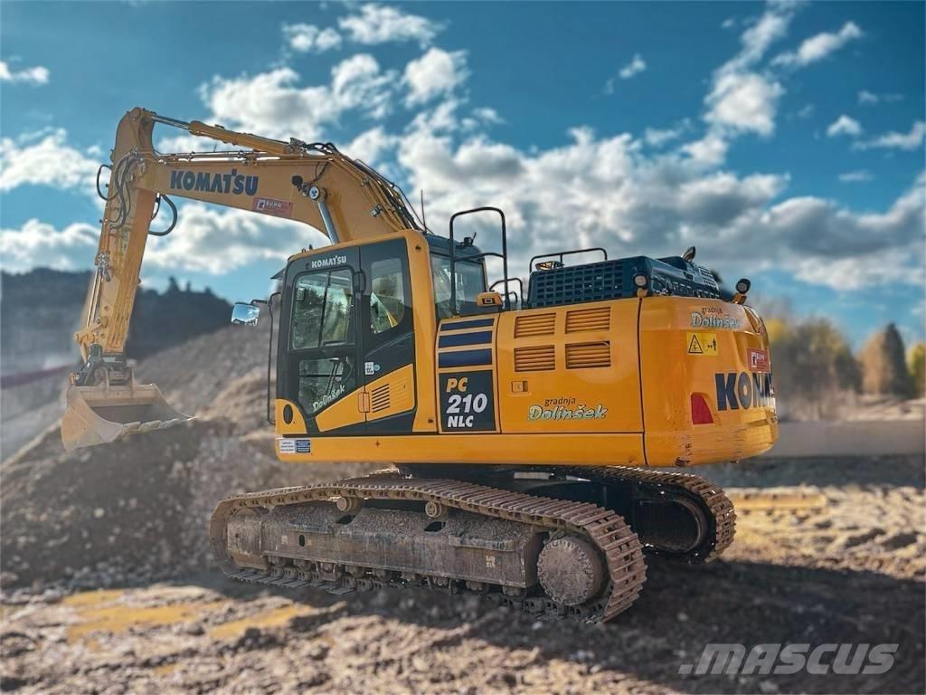 Komatsu PC 210 NLC Pásová rýpadla