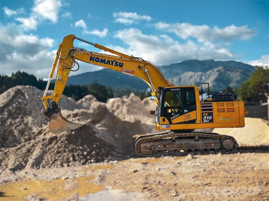 Komatsu PC 210 NLC Pásová rýpadla