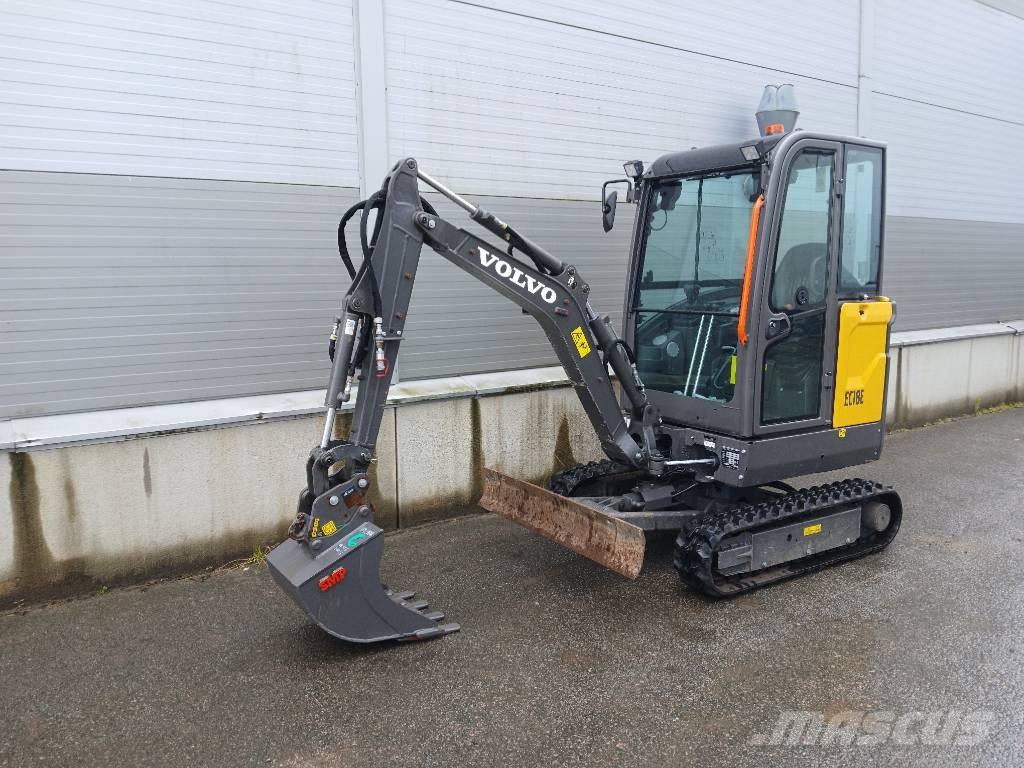 Volvo EC 18 E Mini rýpadla < 7t