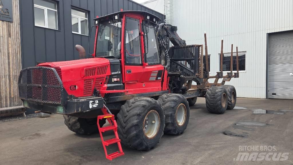 Komatsu 855 Vyvážecí traktory