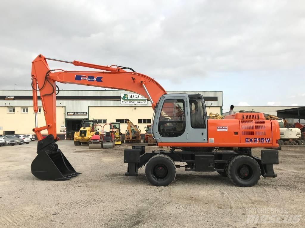 Fiat-Kobelco EX215W Kolová rýpadla