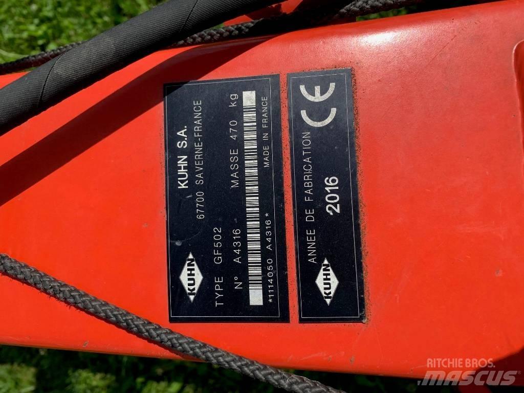Kuhn GF 502 Obraceče a shrabovače sena