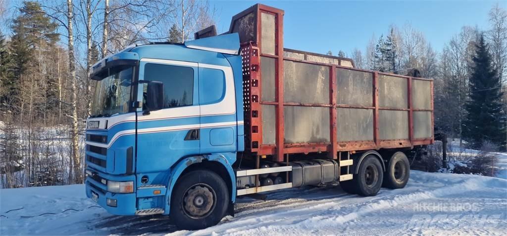 Scania 124 460 Autojeřáby, hydraulické ruky