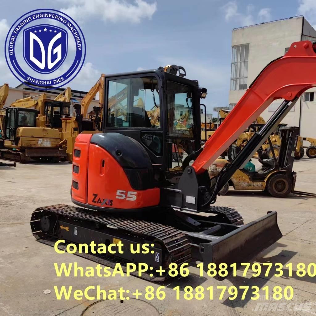 Hitachi ZX 55 U-5 A Mini rýpadla < 7t