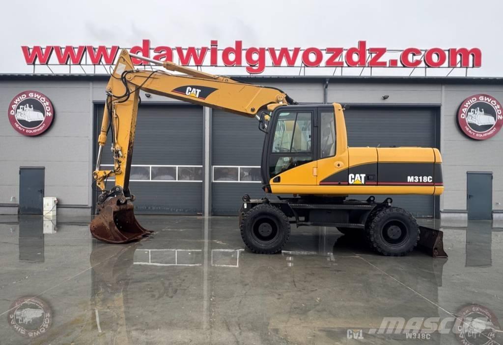 CAT M 318 C Kolová rýpadla