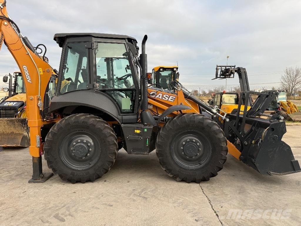 CASE 695 / 218 hours !!! Rýpadlo-nakladače