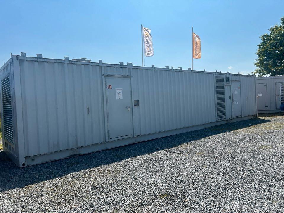 MTU 1650 KVA Naftové generátory