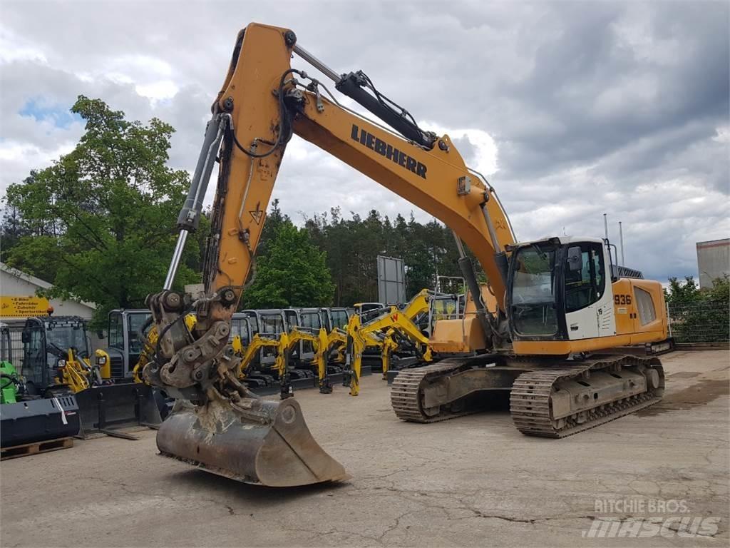 Liebherr R936 Pásová rýpadla