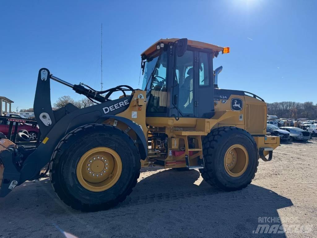 John Deere 524P Kolové nakladače