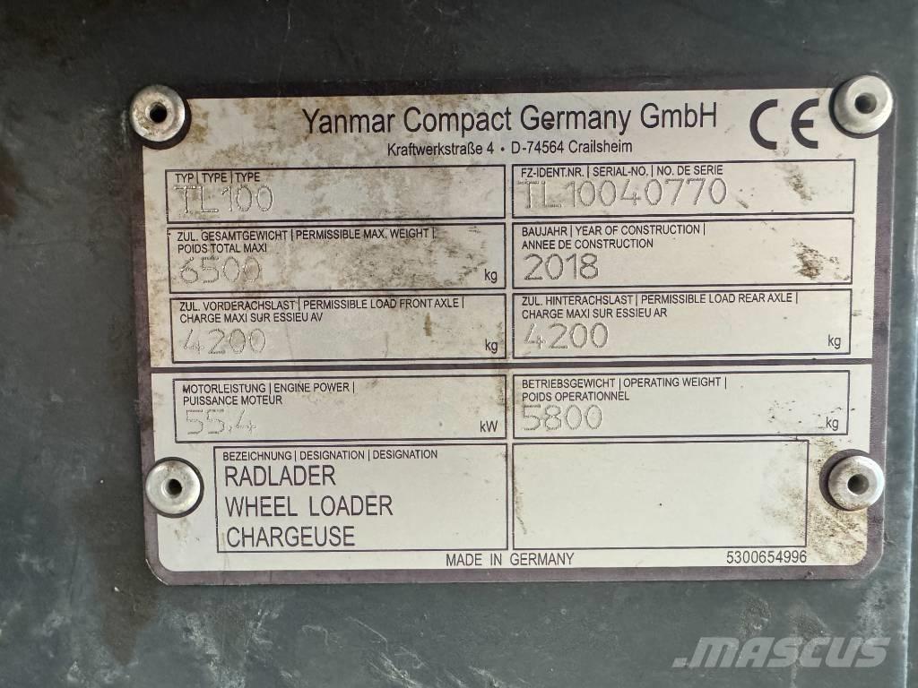 Terex Schaeff TL100 Kolové nakladače