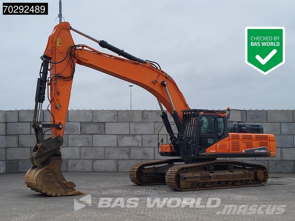 Doosan DX420 LC-5 Pásová rýpadla