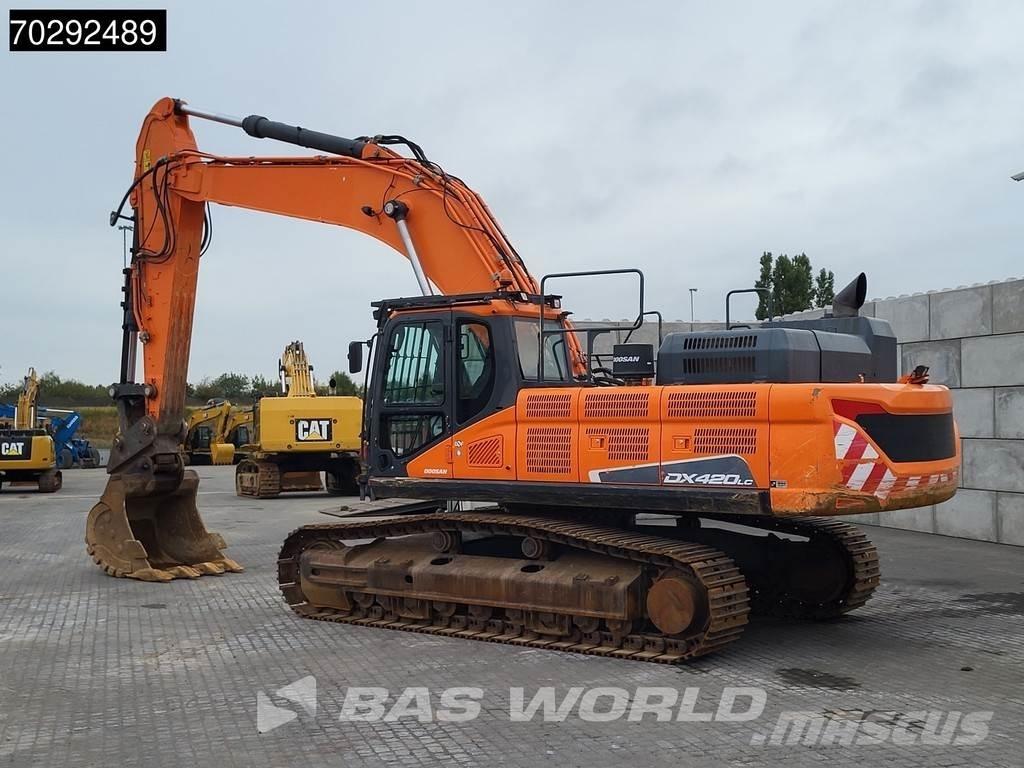 Doosan DX420 LC-5 Pásová rýpadla