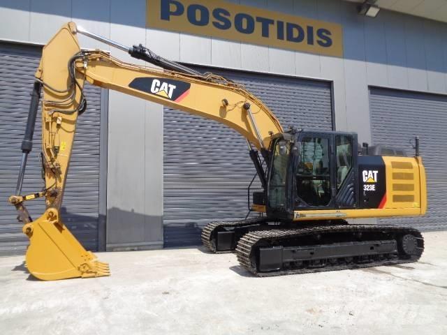 CAT 323 EL Pásová rýpadla