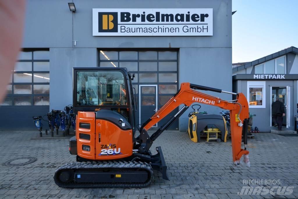 Hitachi ZX 26 U-6 Mini rýpadla < 7t