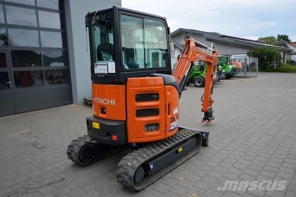 Hitachi ZX 26 U-6 Mini rýpadla < 7t
