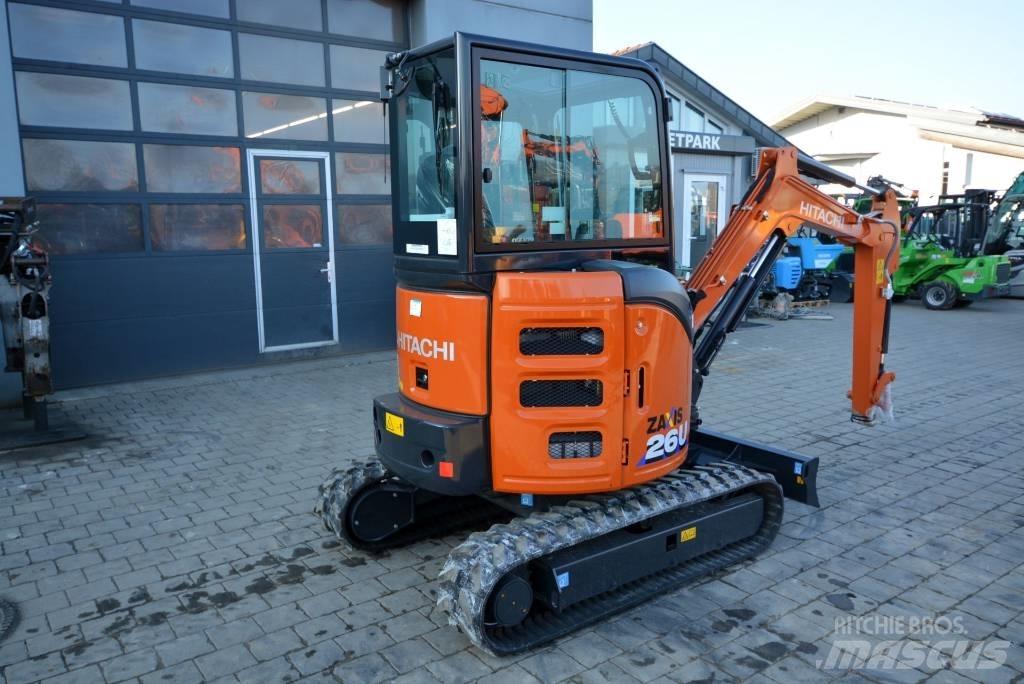 Hitachi ZX 26 U-6 Mini rýpadla < 7t
