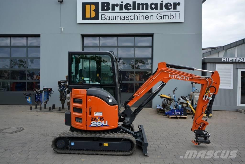 Hitachi ZX 26 U-6 Mini rýpadla < 7t