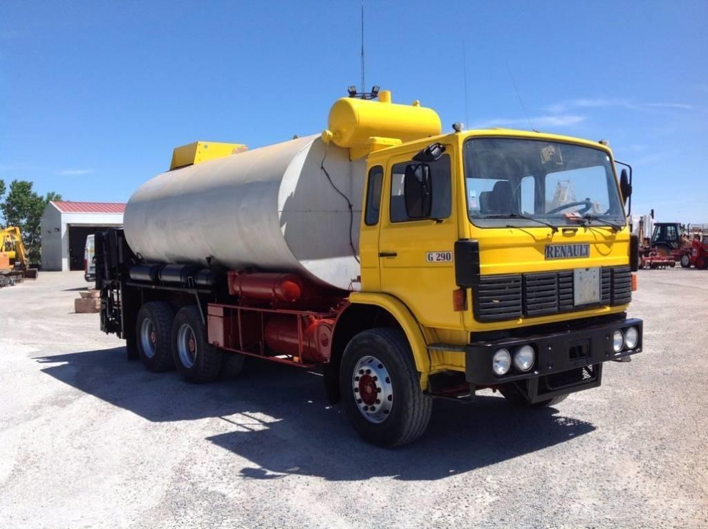 Renault G 290 Asfaltové tepelné kontejnery