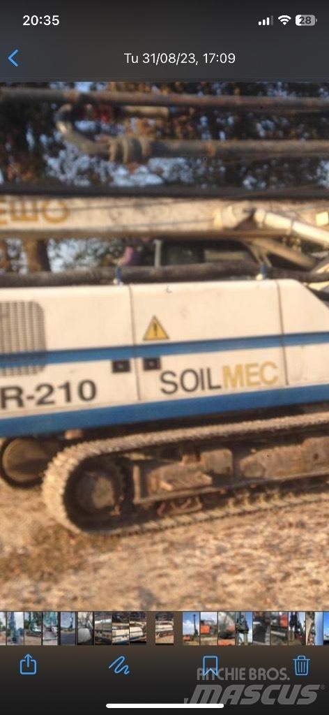  Soil mec R 210. Cfa Ostatní vrtací zařízení