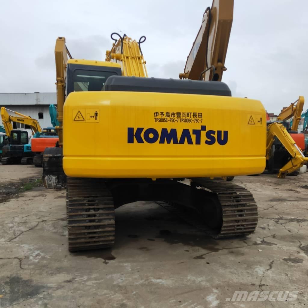 Komatsu PC200-7 Pásová rýpadla