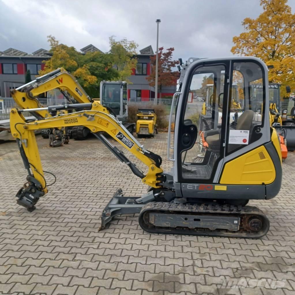 Wacker Neuson ET20 Pásová rýpadla