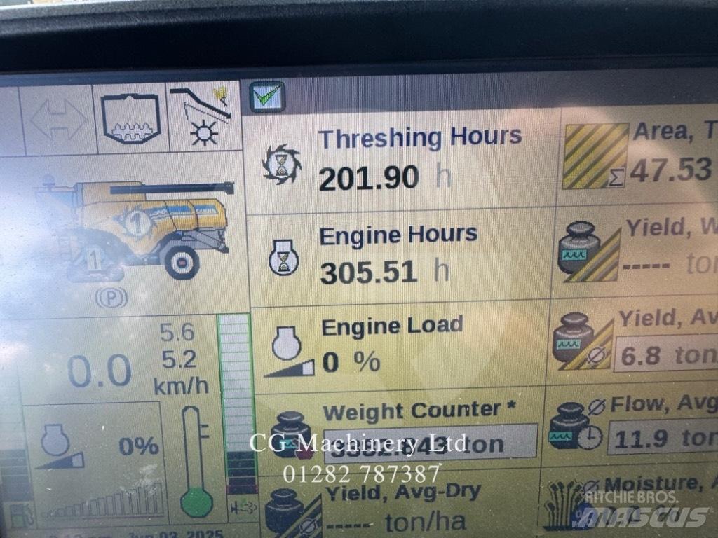New Holland CX 880 Sklízecí mlátičky
