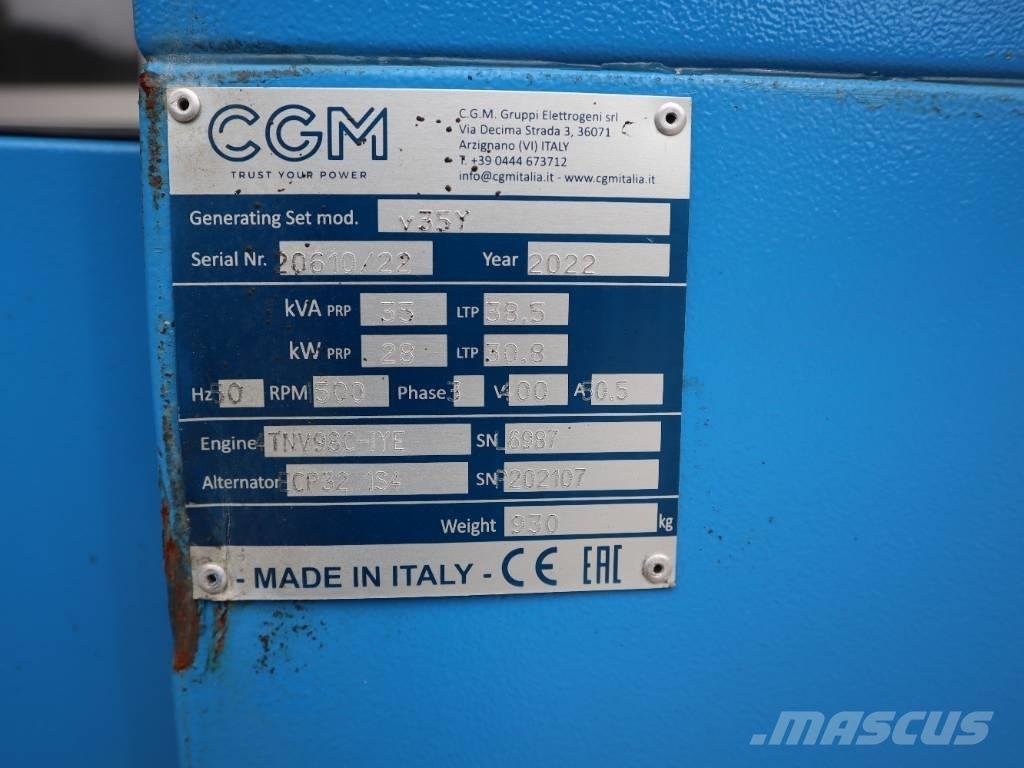CGM V35Y Naftové generátory