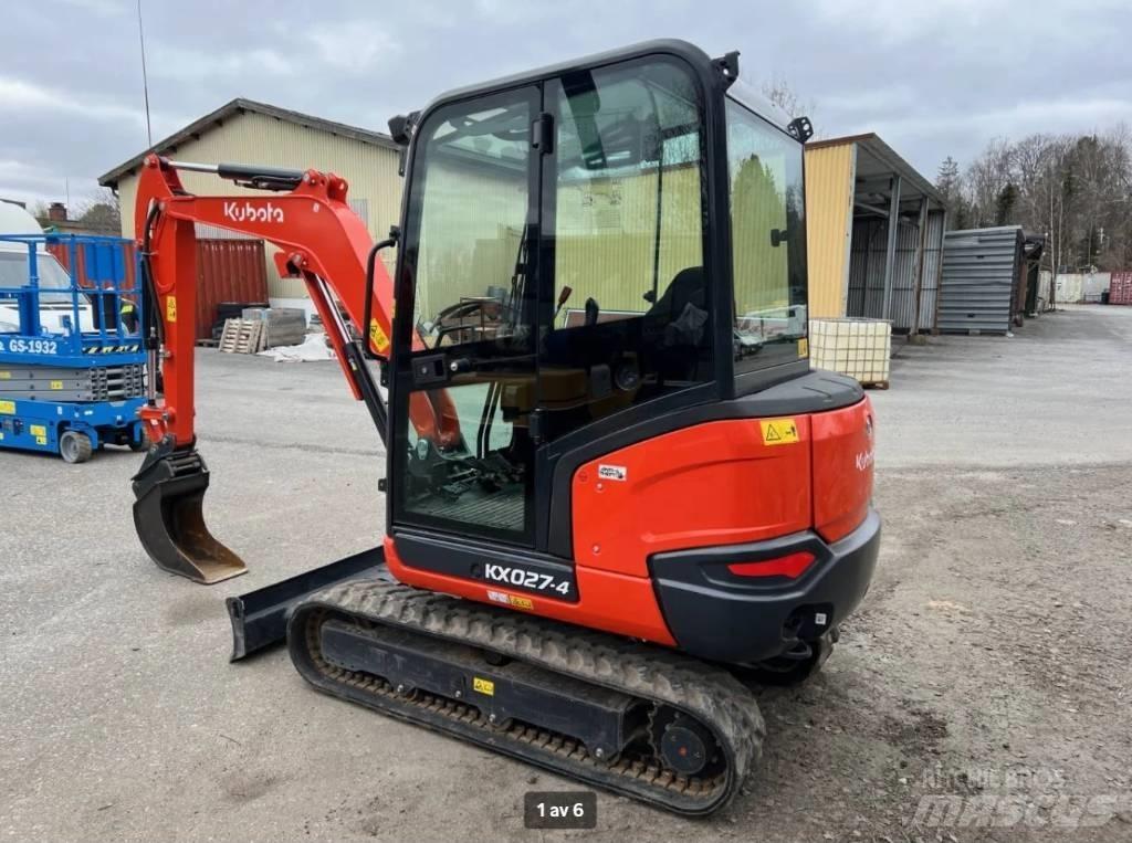 Kubota KX 027 Mini rýpadla < 7t