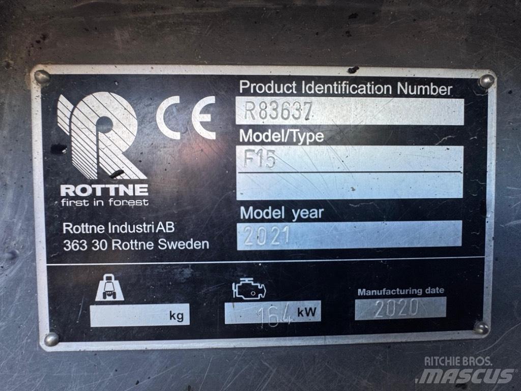 Rottne F15D Vyvážecí traktory