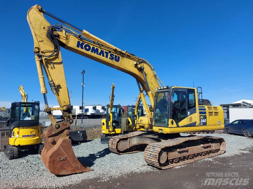 Komatsu PC240LC-10 Pásová rýpadla