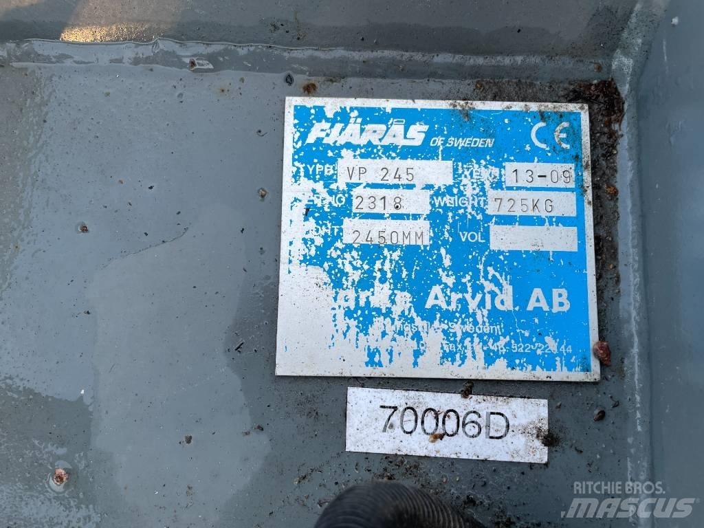 Fjärås VP245 Sněžné pluhy, přední sněhové radlice
