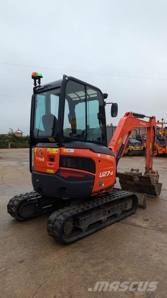 Kubota U 27-4 Mini rýpadla < 7t