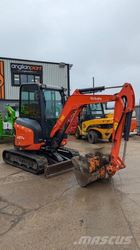 Kubota U 27-4 Mini rýpadla < 7t