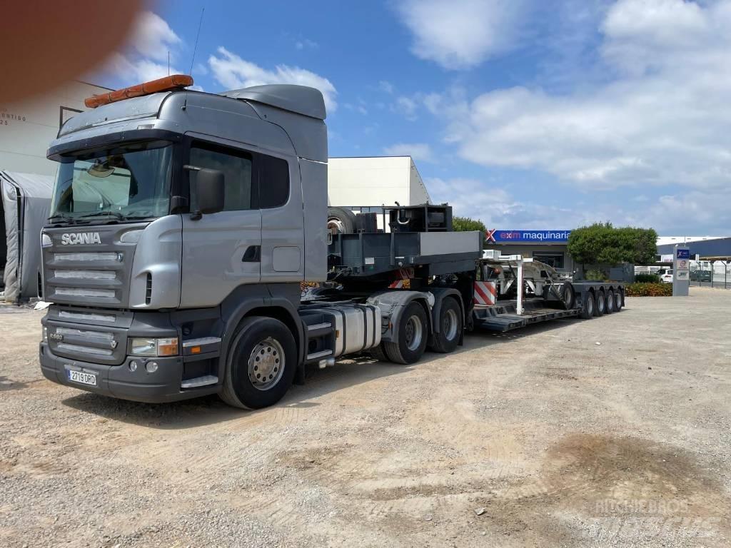 Scania R 580 Valník s navijákem