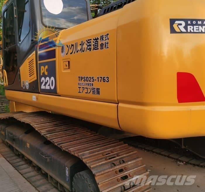 Komatsu PC 220-7 Pásová rýpadla