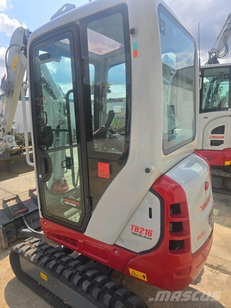 Takeuchi TB 216 A Mini rýpadla < 7t