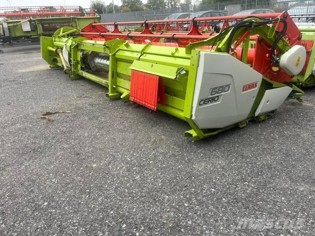 CLAAS CERIO 680 Kombajnové hlavice